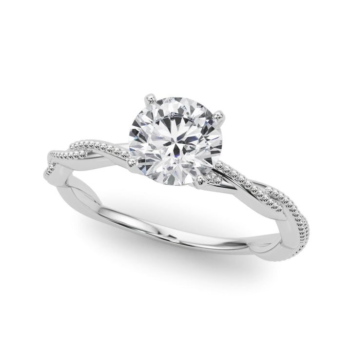 Daisy Twisted Engagement Ring
