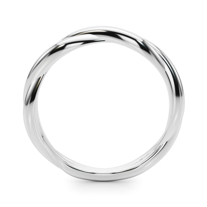 Belle Twisted Wedding Band