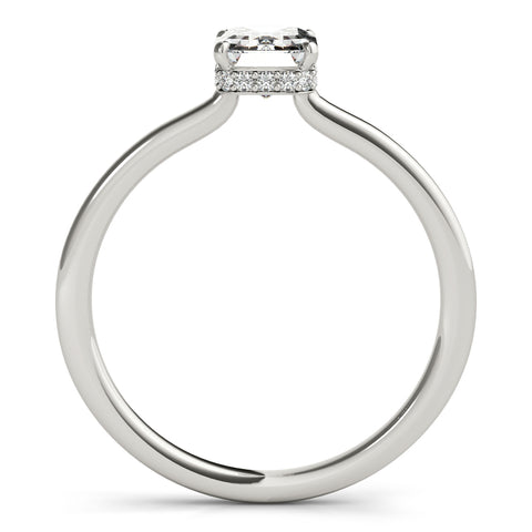 Crest Hidden Engagement Ring