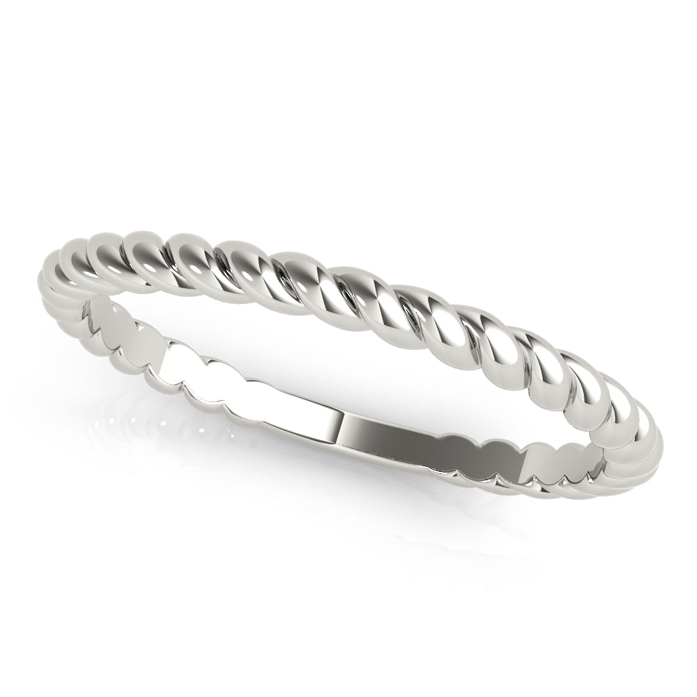 Sophie Twisted Wedding Band