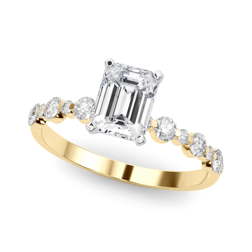 Warrnambool Side Stone Fancy Engagement Ring