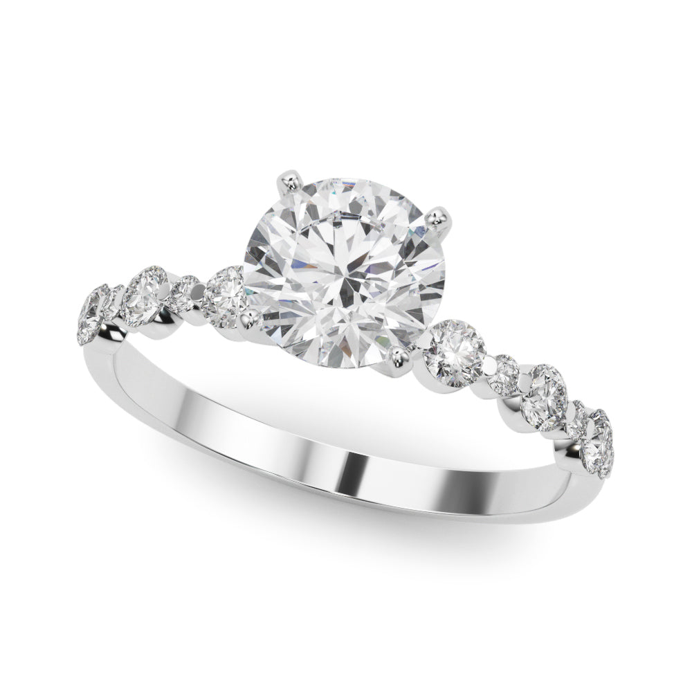 Warrnambool Side Stone Fancy Engagement Ring