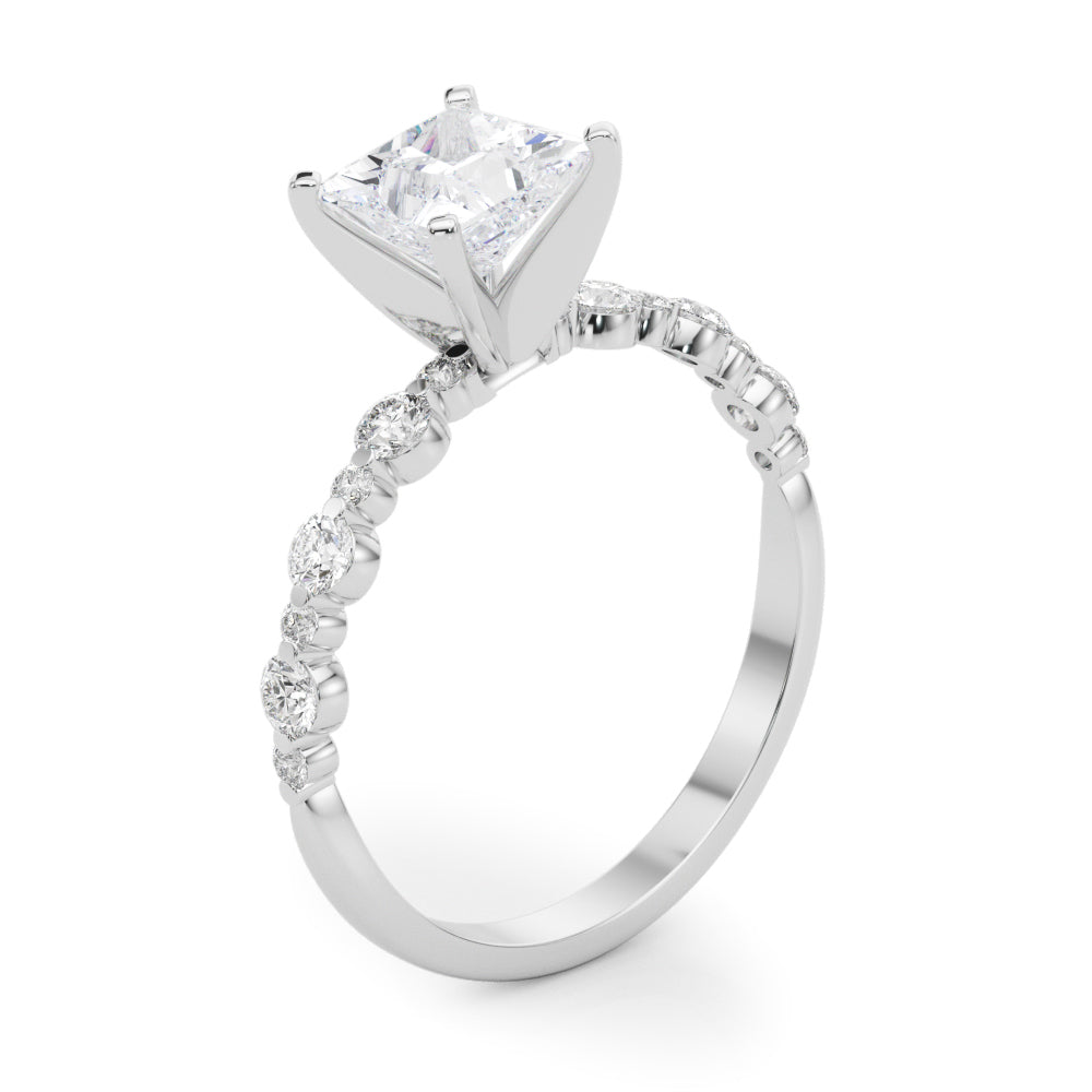 Warrnambool Side Stone Fancy Engagement Ring