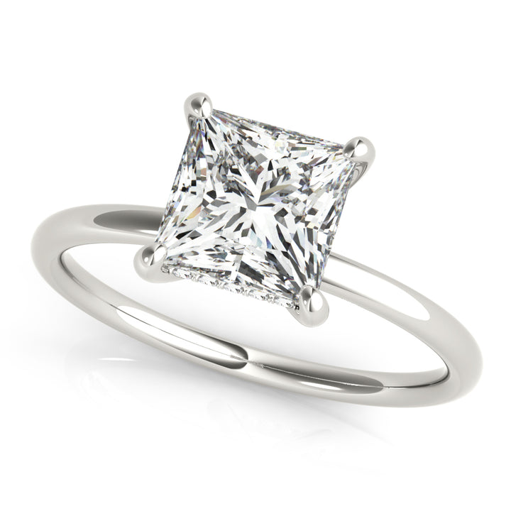Sorrel Princess Cut Hidden Halo Engagement Ring