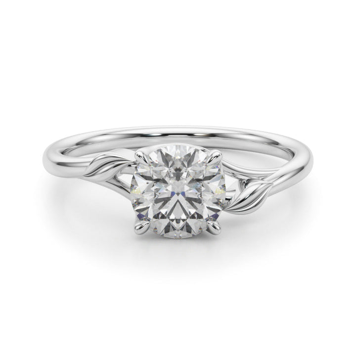 Daffodil Solitare Engagement Ring