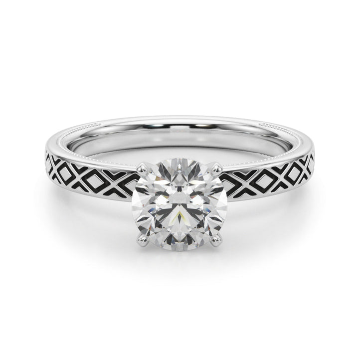 Evera Vintage Xo Engagement Ring