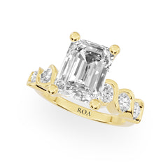 Primrose Pave Engagement Ring