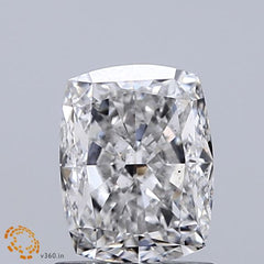 1.51 ct F Colour SI1 Clarity Cushion Shape Lab Grown Diamond