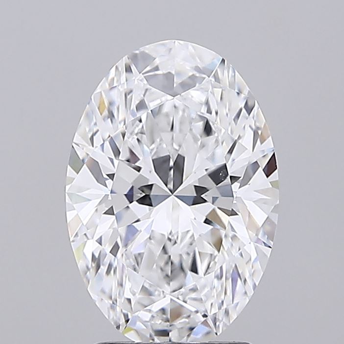 2.53 ct D Colour VVS2 Clarity Oval Shape Lab Grown Diamond