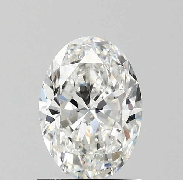 1.0 ct H Colour VVS2 Clarity Oval Shape Natural Diamond