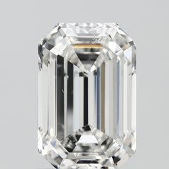 1.0 ct F Color SI1 Clarity Emerald Shape Lab Grown Diamond