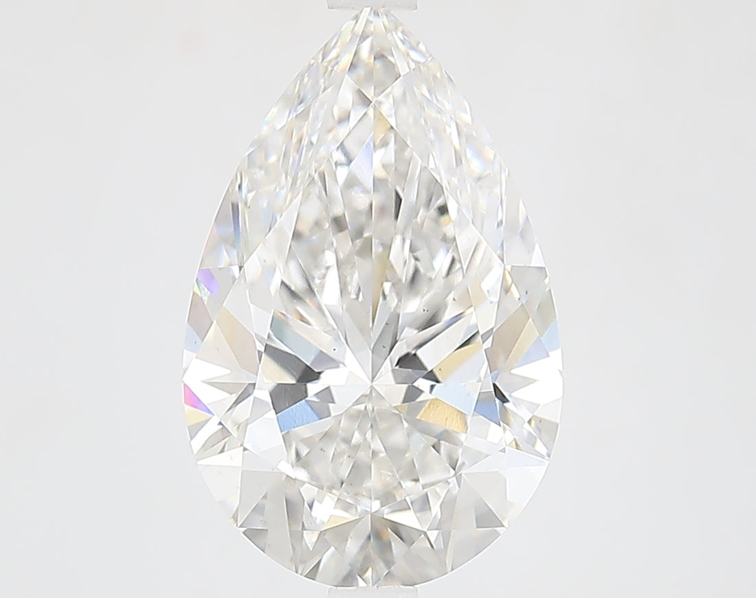4.21 ct G Color VS2 Clarity Pear Shape Lab Grown Diamond