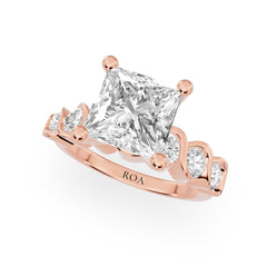 Primrose Pave Engagement Ring