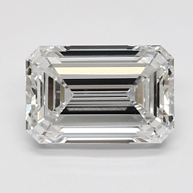 1.71 ct E Color VVS2 Clarity Emerald Shape Lab Grown Diamond