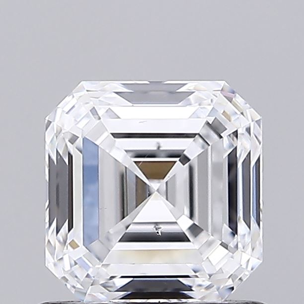 1.0 ct D Color SI1 Clarity Asscher Shape Lab Grown Diamond