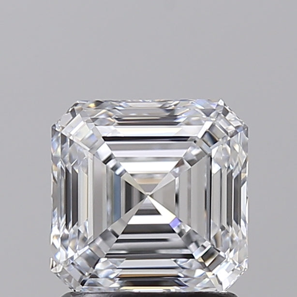 1.55 ct E Color VVS2 Clarity Asscher Shape Lab Grown Diamond
