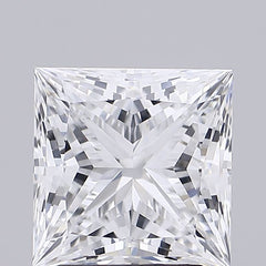 2.79 ct D Color VVS1 Clarity Princess Shape Lab Grown Diamond