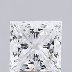 2.82 ct D Color VVS1 Clarity Princess Shape Lab Grown Diamond