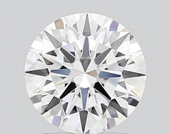 1.57 ct D Color IF Clarity Round Shape Lab Grown Diamond