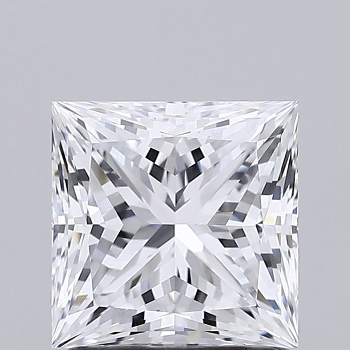 1.51 ct D Color VVS2 Clarity Princess Shape Lab Grown Diamond