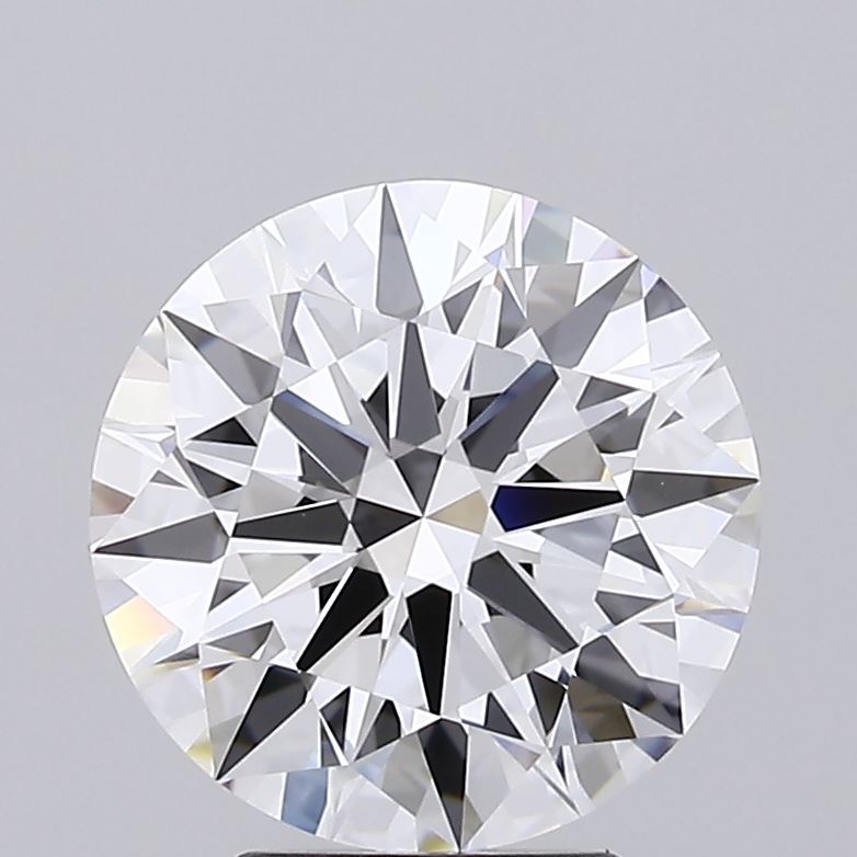 3.8 ct D Color IF Clarity Round Shape Lab Grown Diamond