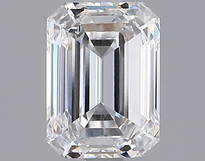 1.54 ct D Color VVS2 Clarity Emerald Shape Lab Grown Diamond