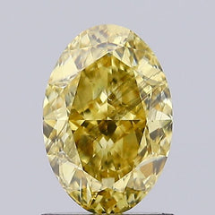 1.13 ct  Colour SI1 Clarity Oval Shape Coloured Lab Grown Diamond