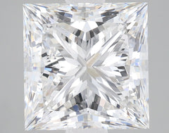 5.0 ct E Color VS2 Clarity Princess Shape Lab Grown Diamond