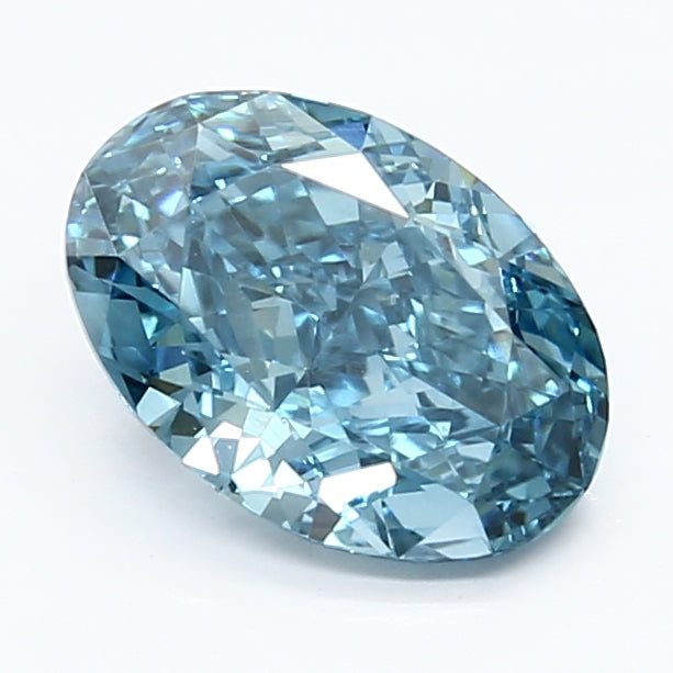 1.86 ct  Colour VVS2 Clarity Oval Shape Coloured Lab Grown Diamond