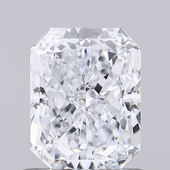 1.05 ct D Color VVS2 Clarity Radiant Shape Lab Grown Diamond