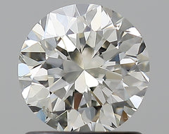 1.0 ct K Color SI1 Clarity Round Shape Natural Diamond