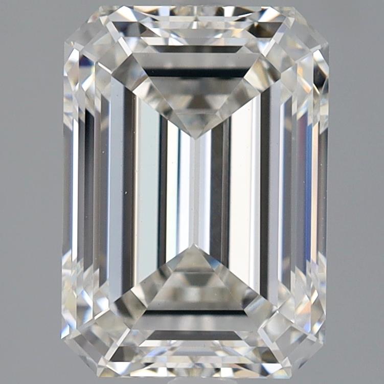 3.19 ct G Color VVS2 Clarity Emerald Shape Lab Grown Diamond