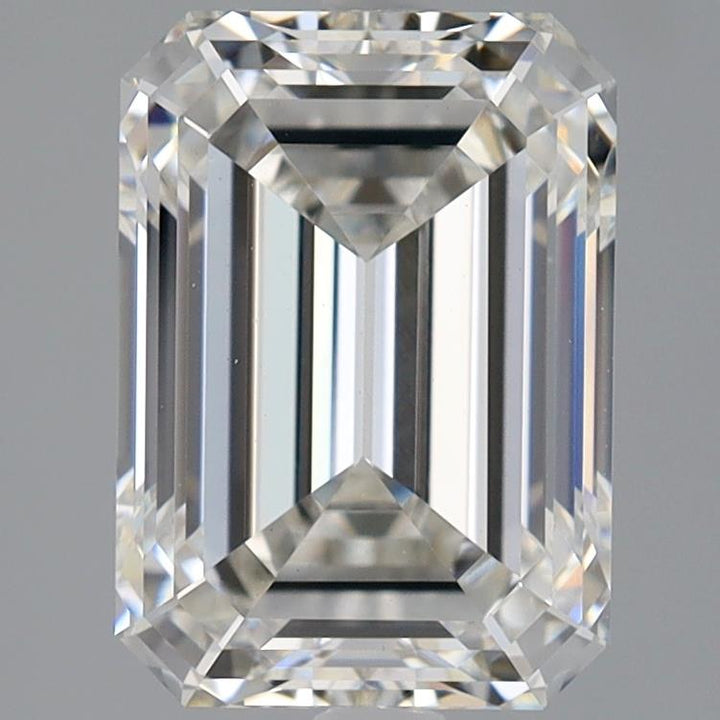3.19 ct G Color VVS2 Clarity Emerald Shape Lab Grown Diamond