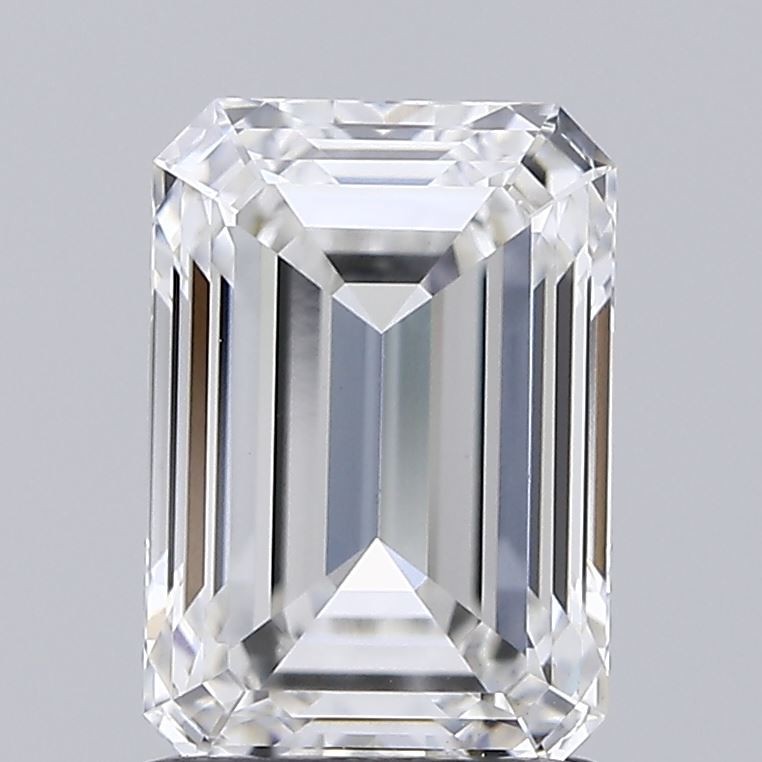 1.51 ct G Color VVS2 Clarity Emerald Shape Lab Grown Diamond