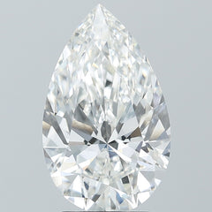 3.02 ct G Colour VVS2 Clarity Pear Shape Lab Grown Diamond