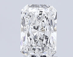1.6 ct F Color VVS2 Clarity Radiant Shape Lab Grown Diamond