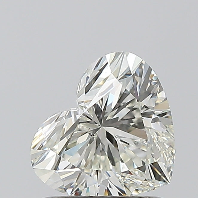 1.01 ct K Color SI1 Clarity Heart Shape Natural Diamond