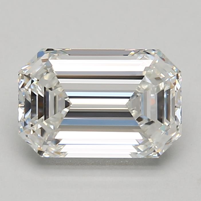 1.53 ct G Color VVS1 Clarity Emerald Shape Lab Grown Diamond