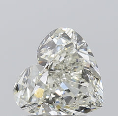 1.2 ct K Color SI1 Clarity Heart Shape Natural Diamond