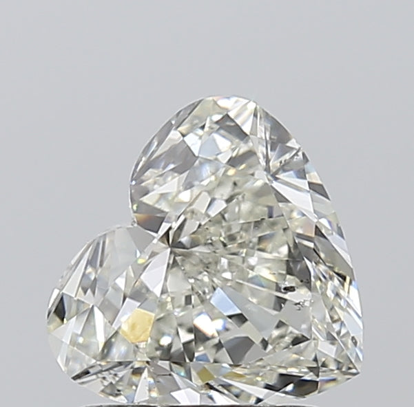 1.2 ct K Color SI1 Clarity Heart Shape Natural Diamond