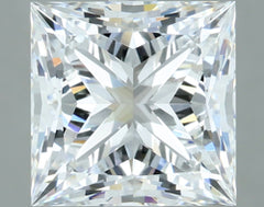 2.06 ct D Color VVS1 Clarity Princess Shape Lab Grown Diamond