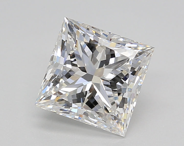 2.02 ct E Color VVS2 Clarity Princess Shape Lab Grown Diamond