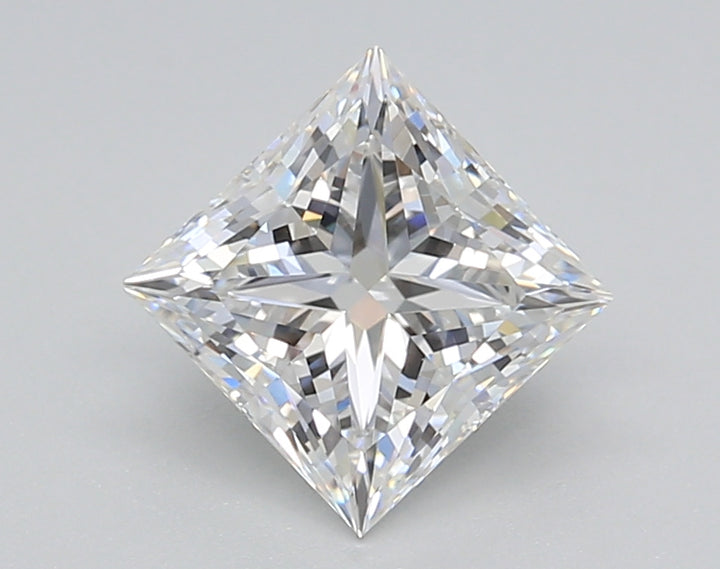 1.52 ct E Color VVS2 Clarity Princess Shape Lab Grown Diamond