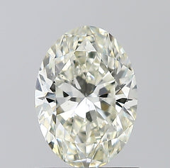 1.01 ct K Color SI1 Clarity Oval Shape Natural Diamond