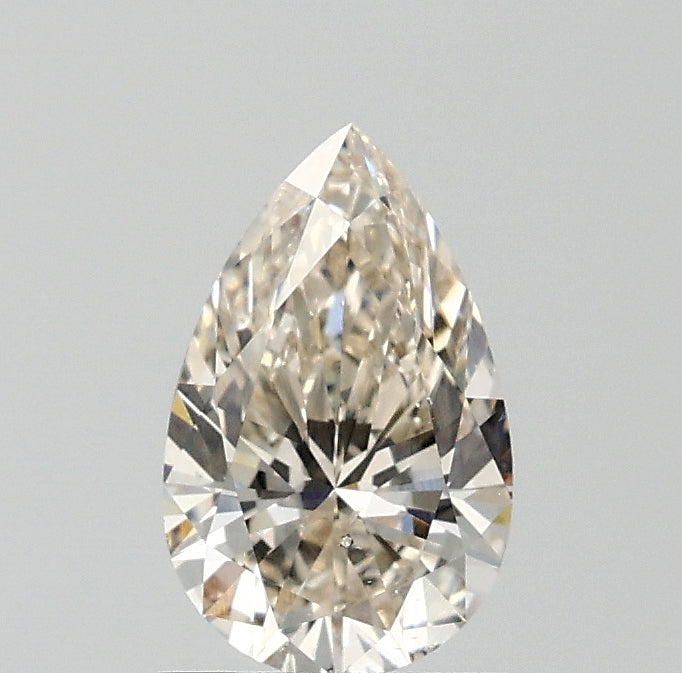 1.0 ct K Color SI1 Clarity Pear Shape Natural Diamond