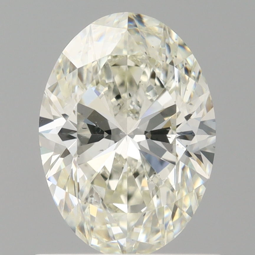 1.0 ct K Colour SI1 Clarity Oval Shape Natural Diamond