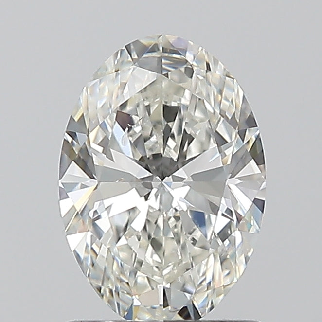 1.01 ct H Colour SI1 Clarity Oval Shape Natural Diamond