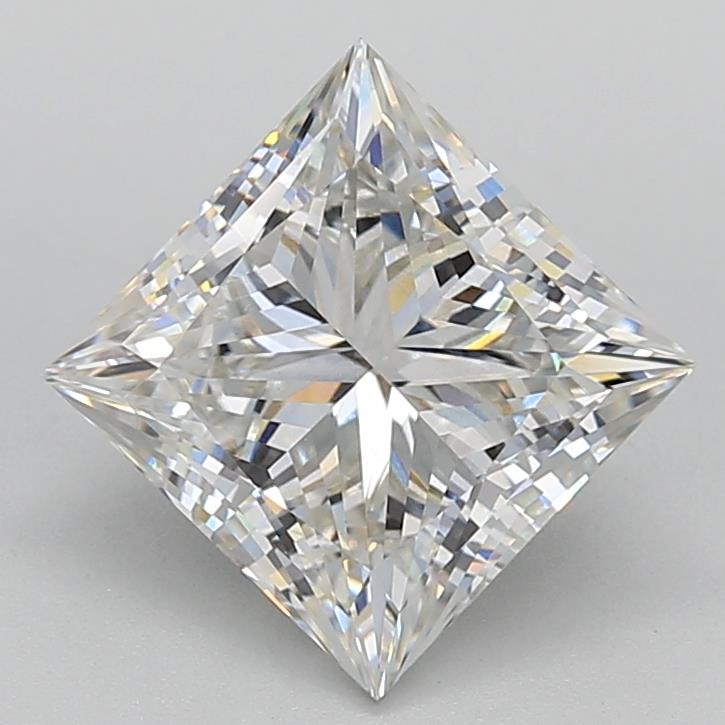 4.06 ct H Color VVS2 Clarity Princess Shape Lab Grown Diamond
