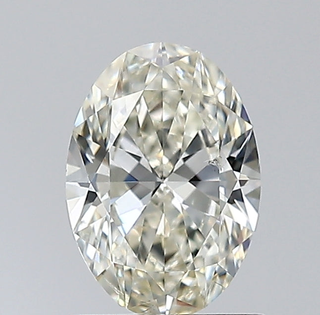1.01 ct K Colour SI1 Clarity Oval Shape Natural Diamond