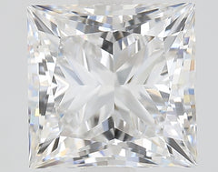 1.91 ct E Color VVS2 Clarity Princess Shape Lab Grown Diamond